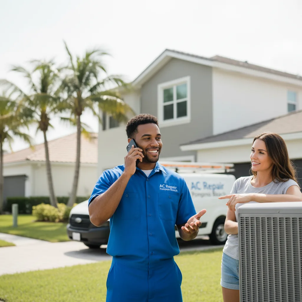 AC Repair Pompano Beach customer support in Marshville